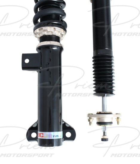 BC-Racing Schroefset BR-RH BMW E36 Achterzijde Ge&iuml;ntegreerd (True coilover)