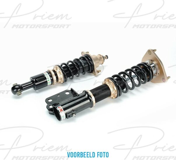 BC-Racing Schroefset BR-RH BMW E46 Achterzijde Ge&iuml;ntegreerd (True coilover)