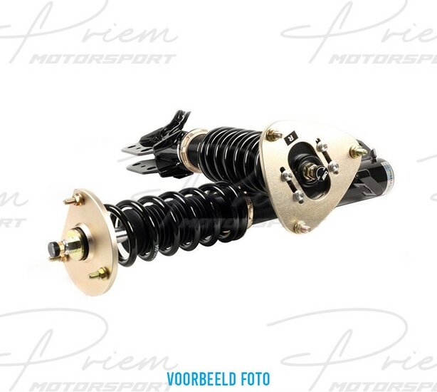 BC-Racing Schroefset BR-RH BMW E46 Achterzijde Ge&iuml;ntegreerd (True coilover)