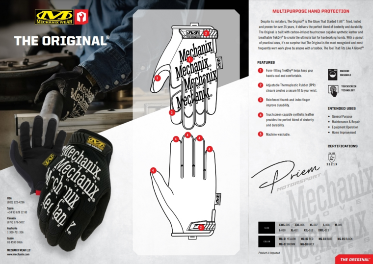 Mechanix Wear Specialty Vent Zwart 