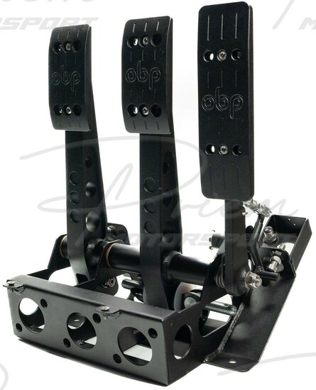 OBP Track Pro v2 pedal box Zwart