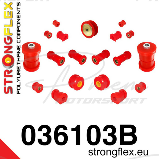 BMW E30 II (82-91) Strongflex Volledige ophangingsbus