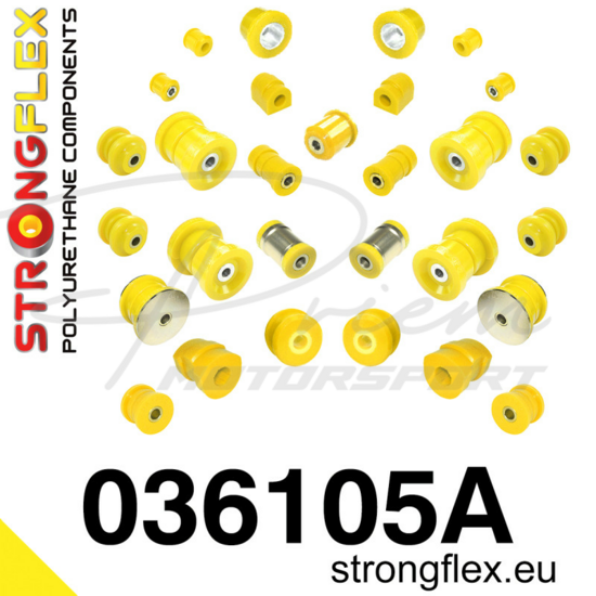 BMW E36 (90-99) Strongflex Volledige ophangingsbus set - Sport