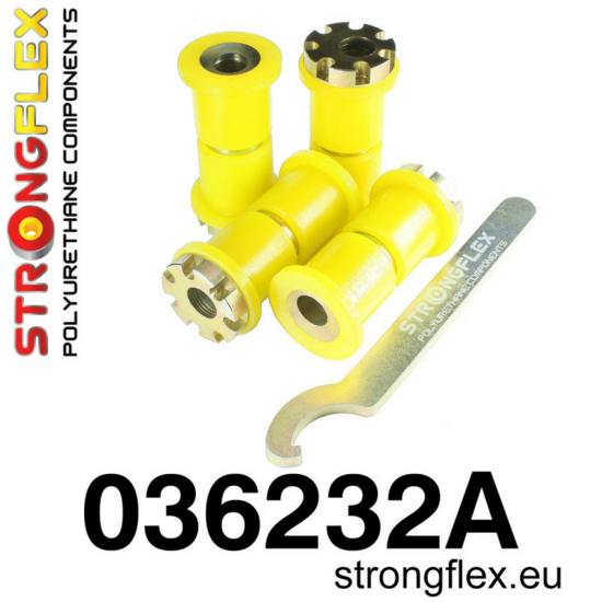 BMW E36 Compact (93-00) Strongflex Volledige ophangingsbus set - Sport