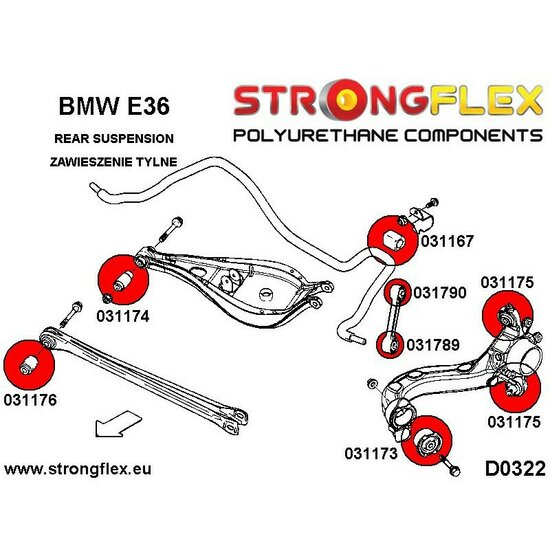  Stabilisatorstang bus 12-25mm - Sport