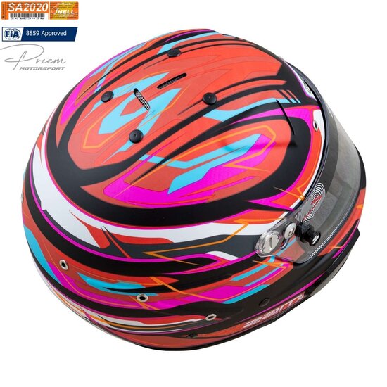 ZAMP RZ 70E FIA Helm Switch Red / Black / Blue