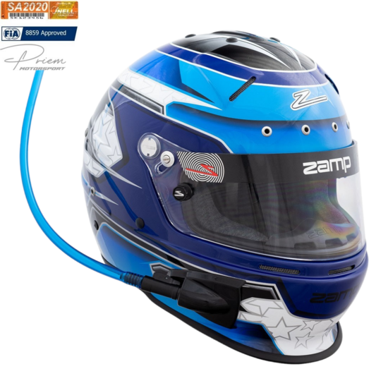 ZAMP RZ 70E FIA Helm Switch Blue / Light Blue