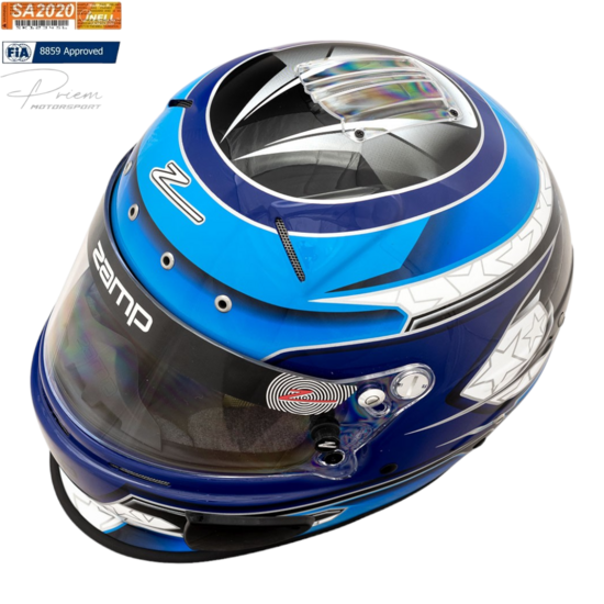 ZAMP RZ 70E FIA Helm Switch Blue / Light Blue