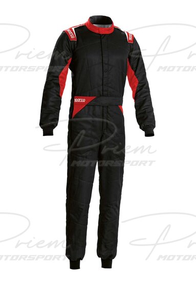 Sparco FIA Racing Overall Sprint / Zwart-Rood
