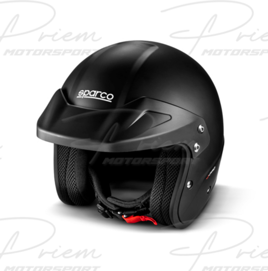 Sparco J-Pro Open Face Helm Zwart