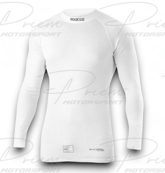 Sparco RW-7 Delta Long Sleeve top Wit FIA