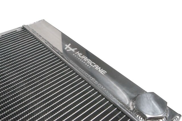 Hurricane Radiator 580x460mm High flow AN20 Universeel - Zilver