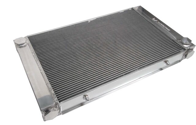 Hurricane Radiator 800x450mm High flow AN20 Universeel - Zilver