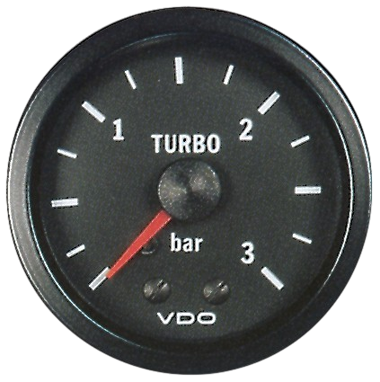 VDO Cockpit International Turbodrukmeter
