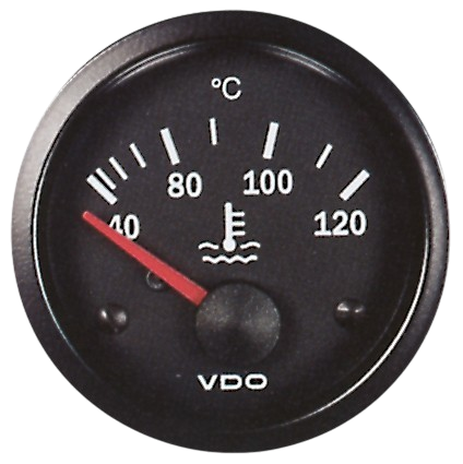 VDO Cockpit Vision Koelvloeistof Temperature Meter