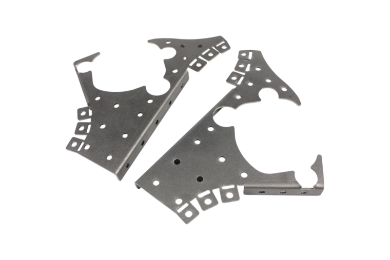 Verstevigings platen draagarm ophanging achter (Trailing arm) V2 BMW E36