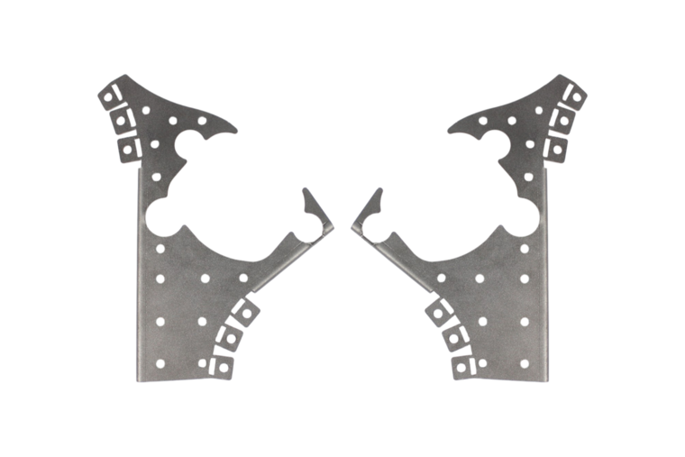 Verstevigings platen draagarm ophanging achter (Trailing arm) V2 BMW E36