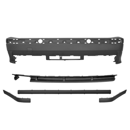 Sport look achterbumper + Crash-bar met krikpunt pakket BMW 3 Serie E36