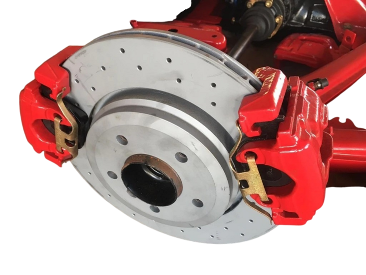 Dubbele remklauw conversie E30 &amp; E36 Compact (Trommelrem naar remklauw)