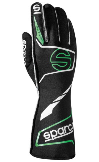 Sparco Race Handschoenen &quot;Futura&quot; FIA / Zwart-Groen