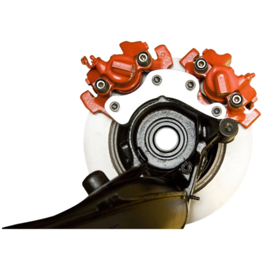 Extra remklauw adapter BMW E36 Compact (Massieve schijven)