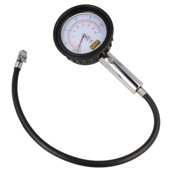 Professionele bandenspanningsmeter met verlengstuk 3.5&quot;