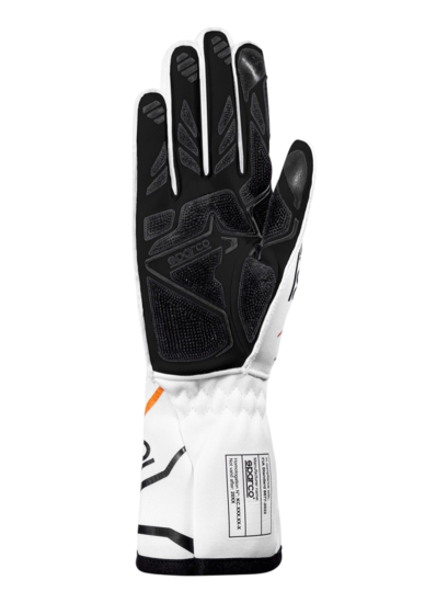 Sparco Karting Handschoenen K-Tide+ Wit/Oranje