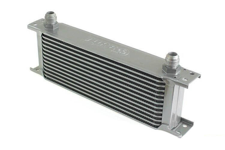 TurboWorks Olie Koeler (13 rijen) 260x100x50 AN8 Zilver