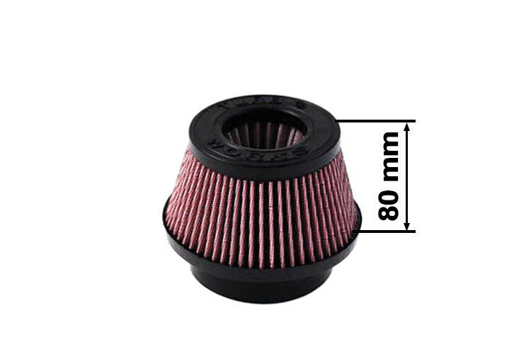 TurboWorks Luchtfilter H:80mm DIA:101mm