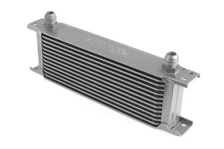 TurboWorks Olie Koeler (13 rijen) 260x100x50 AN10 Zilver