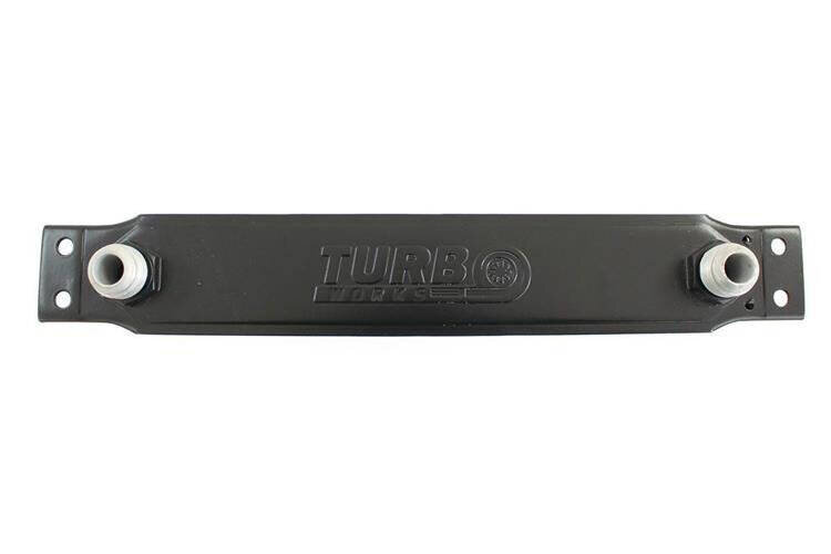 TurboWorks Olie Koeler (16 rijen) 260x125x50 AN8 Zwart