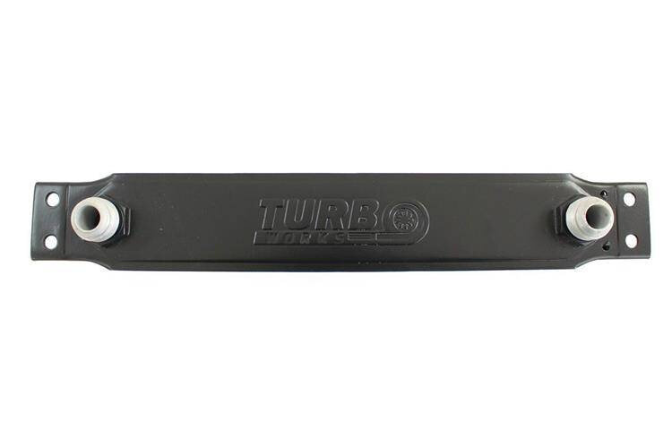 TurboWorks Olie Koeler (7 rijen) 260x50x50 AN8 Zwart