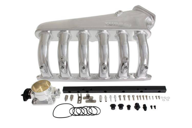 Turboworks Aluminium Inlaat Spruitstuk BMW E34 E36 M50 Incl gasklep en brandstofrail