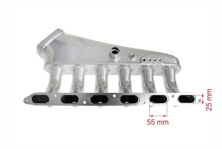 Turboworks Aluminium Inlaat Spruitstuk BMW E34 E36 M50 Incl gasklep en brandstofrail