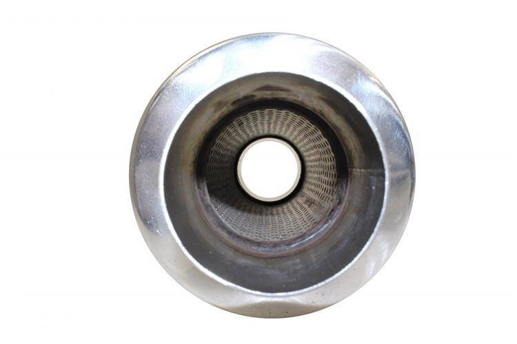Turboworks Midden Demper 70mm RS 304SS 450mm