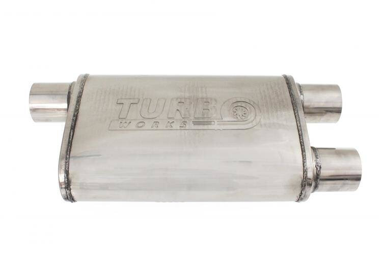 Turboworks Cutout-Ready Demper 76mm 304SS 