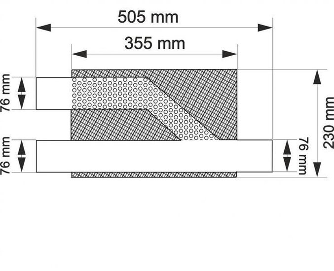 Turboworks Cutout-Ready Demper 76mm 304SS 