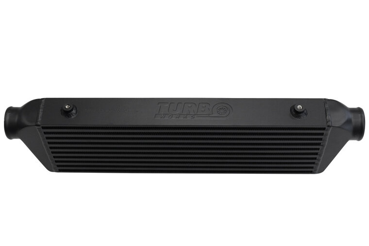 TurboWorks Intercooler 550x180x65 inlet 2,5&quot; Zwart