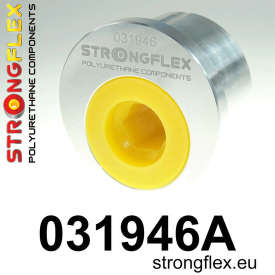 031946A: Voorste draagarmbus aluminium - excentrisch 66mm (MOTORSPORT)