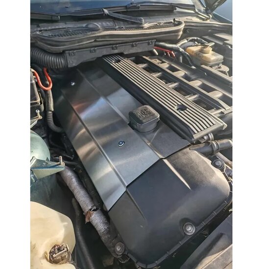 BMW M52 M54 Roestvrijstalen RVS Bobine / Kleppendeksel Afdekking Sier kap (Coil Pack Cover)