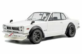 Nissan Skyline (C10) Hakosuka Solido Works '70, wit 1:18