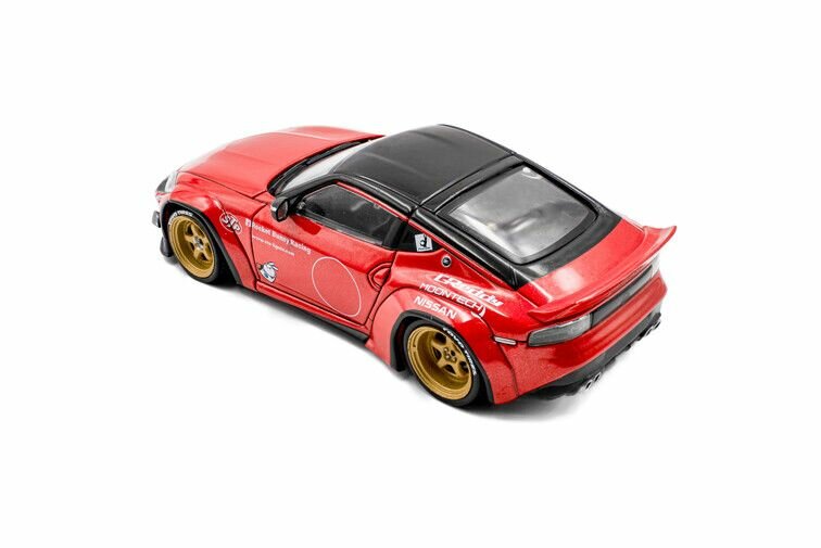 Nissan 400Z Rocket Bunny '22, rood 1:43
