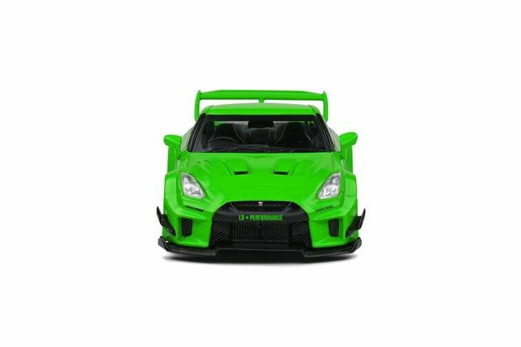 Nissan GT-R R35 Liberty Walk Work Silhouette, groen 1:43