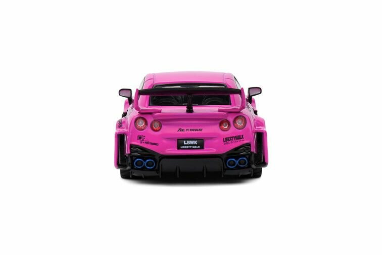 Nissan GTR35 Liberty Walk Silhouette '19, paars 1:43