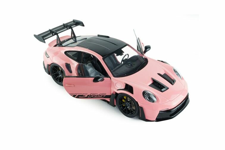 Porsche 911 (992) GT3 RS '24, roze 1:18
