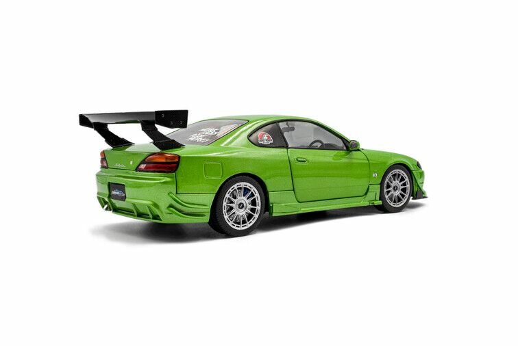 Nissan Silvia S15 Spec-R Aero Solido Works '99, groen 1:18