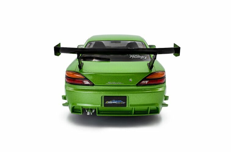 Nissan Silvia S15 Spec-R Aero Solido Works '99, groen 1:18