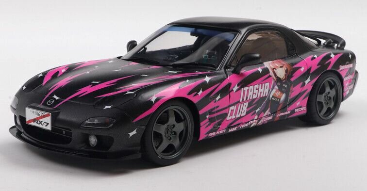 Mazda RX7 FD3RS Solido Works ITASHA Club '99, roze 1:18
