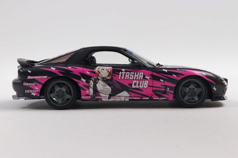 Mazda RX7 FD3RS Solido Works ITASHA Club '99, roze 1:18