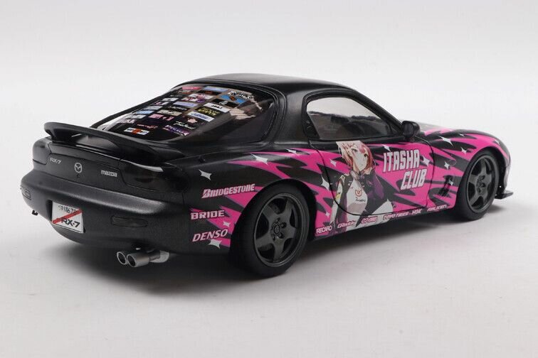 Mazda RX7 FD3RS Solido Works ITASHA Club '99, roze 1:18